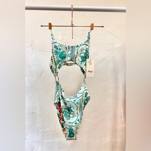 Medium Maaji women’s reversible one piece.